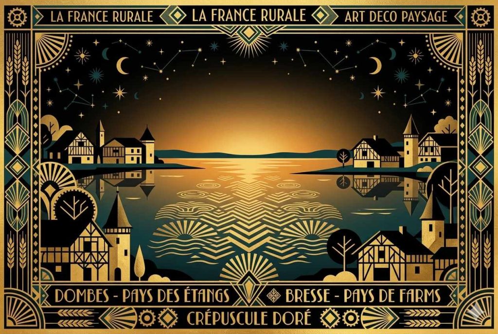 Rencontres libertines Ain - alternatives clubs voisins Lyon Haute-Savoie illustration Art Déco