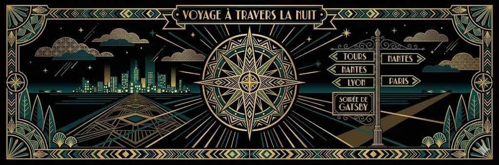 Rencontres libertines Ain - alternatives clubs voisins Lyon Haute-Savoie illustration Art Déco